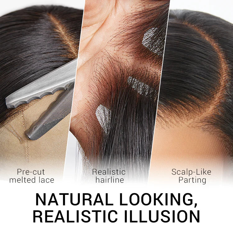 Perruque Cheveux Humain Brésilien Densité 200%