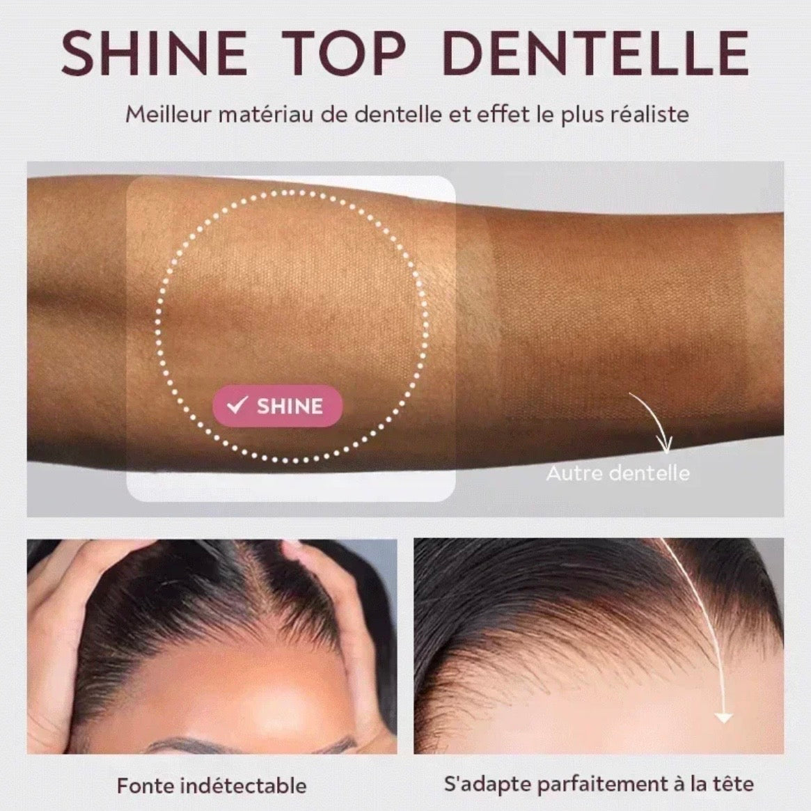 Perruque Indian Cheveux Humain Densité 200%