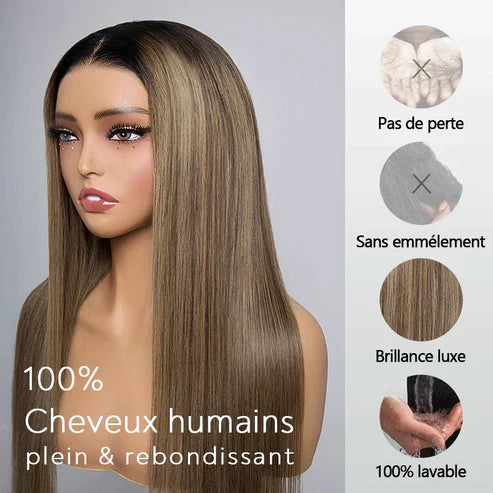 Perruque Indian Cheveux Humain Densité 250%