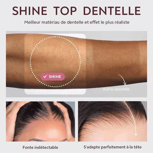 Perruque Indian Cheveux Humain Densité 180%