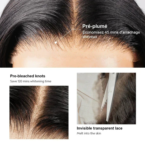 Perruque Brazilian Cheveux Humain Densité 180%