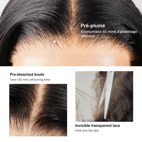 Perruque Indian Cheveux Humain Densité 250%