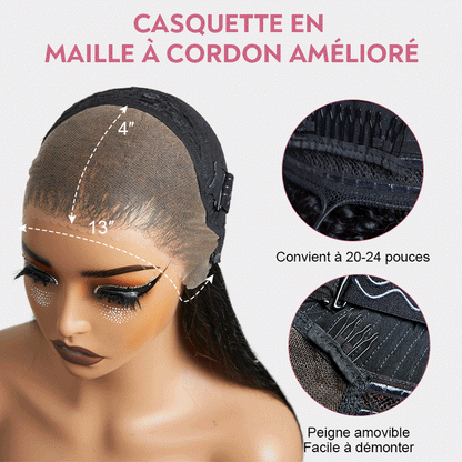 Perruque Brazilian Cheveux Humain Densité 200%