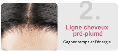 Perruque Cheveux Humain Indien Densité 200%