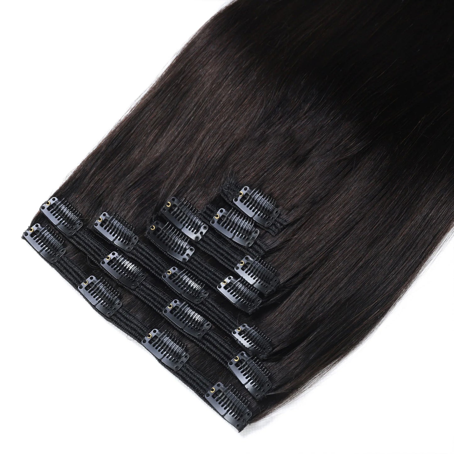 Glam Volume Deluxe Clips Cheveux Humains